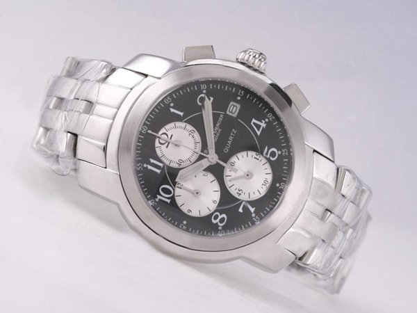 Baume Mercier Riviera XXL 8728 Black Dial Automatic Round Watch