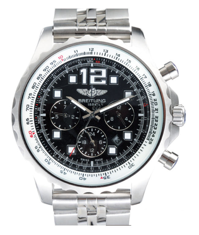 Breitling Professional Chronospace A2336035/BA68 Round Mens Stainless Steel Case Watch