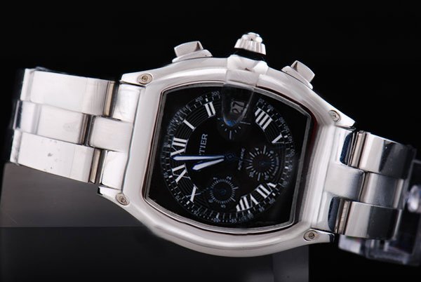 Cartier Roadster w62020x6 Stainless Steel Case 40x47mm Watch