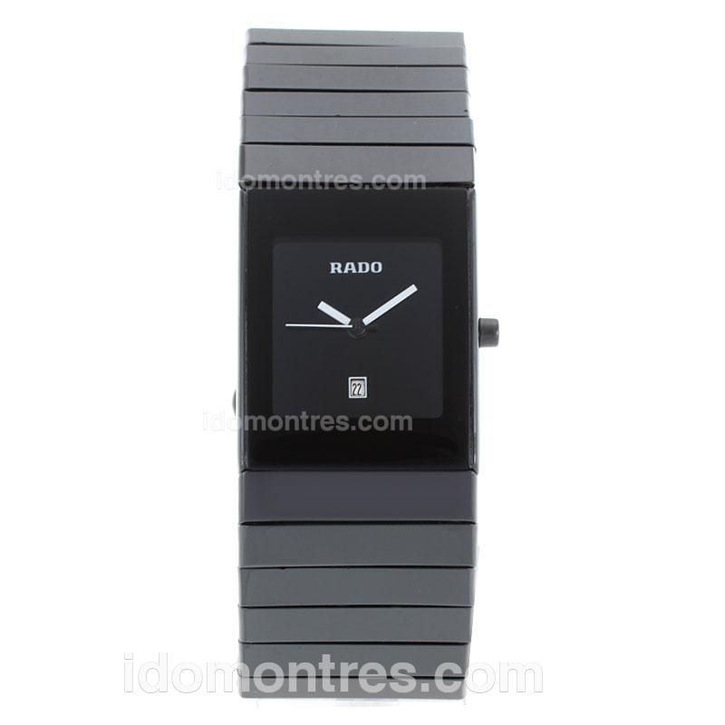 Rado DiaStar Full Black Authentic Ceramic with Black Dial