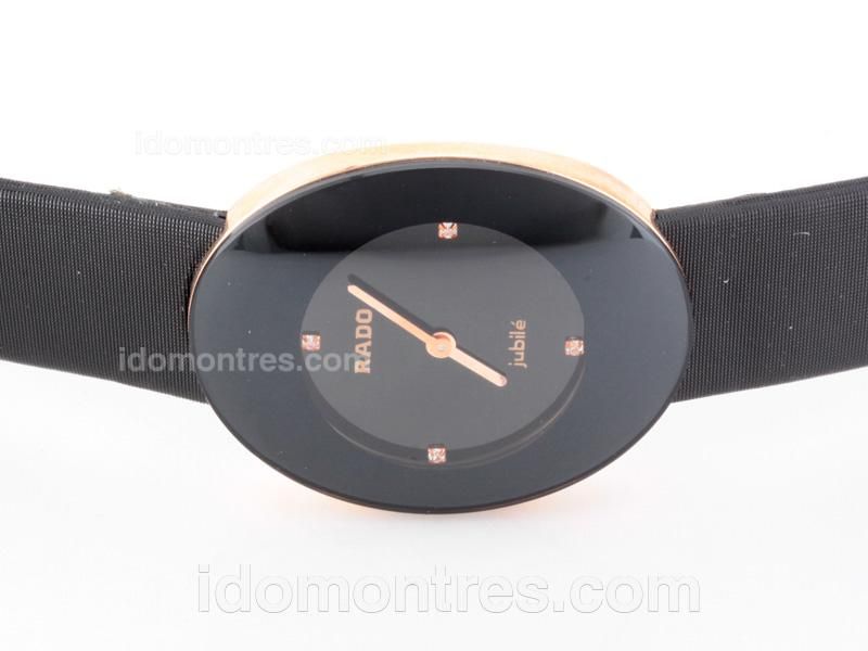 Rado Sintra Jubile Rose Gold Case with Diamond Markers