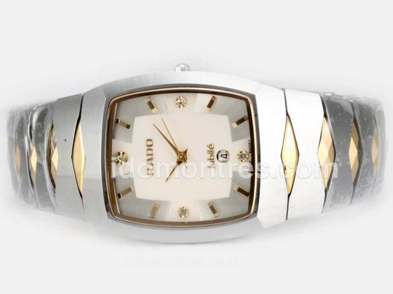 Rado Sintra Super Superjubile Two Tone with White Dial
