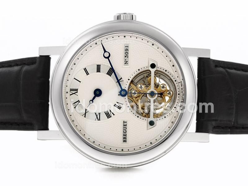Breguet Classique Tourbillon No.3091 Manual Winding with White Dial