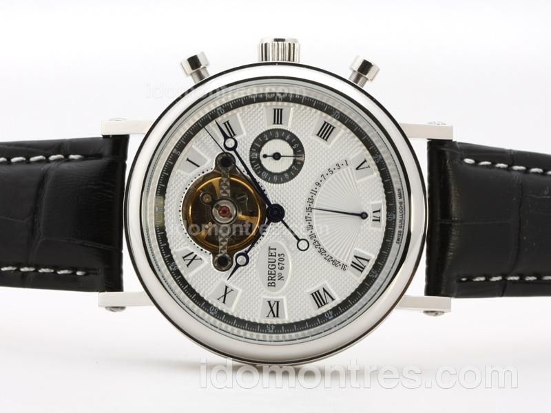 Breguet Grande Complication Tourbillon No.6703 Automatic with White Dial