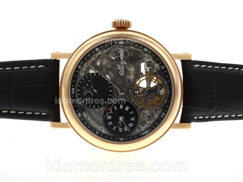 Breguet Grande Complication Tourbillon Automatic Rose Gold with Skeleton Dial