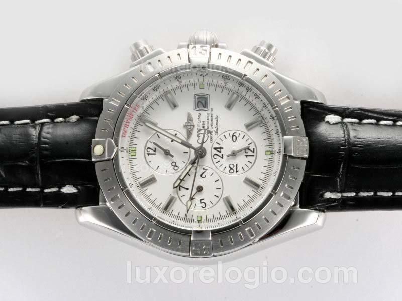 Breitling Chronomat Evolution Automatic with White Dial