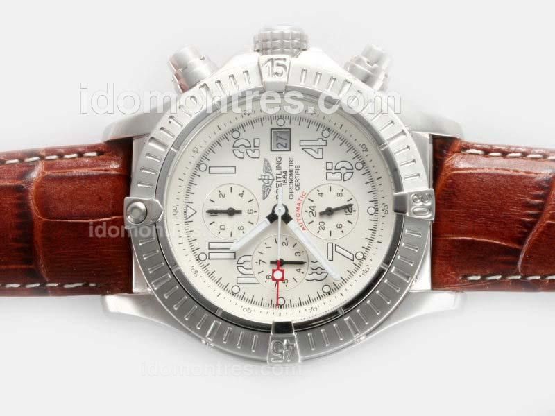 Breitling Skyland Avenger Automatic with White Dial