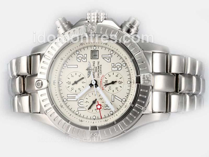 Breitling Skyland Avenger Automatic with White Dial