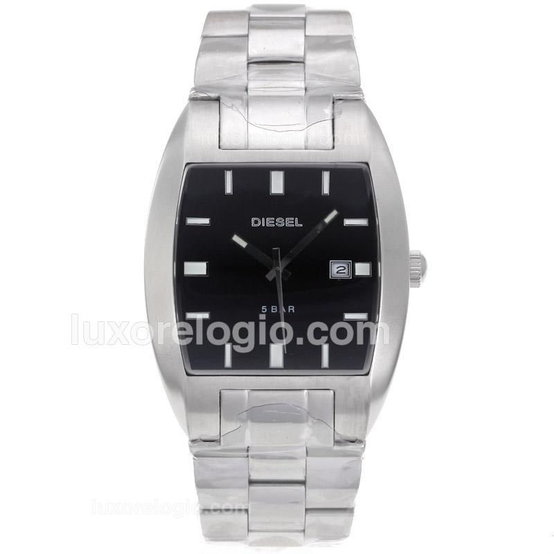 Diesel Stick Markers with Black Dial S/S