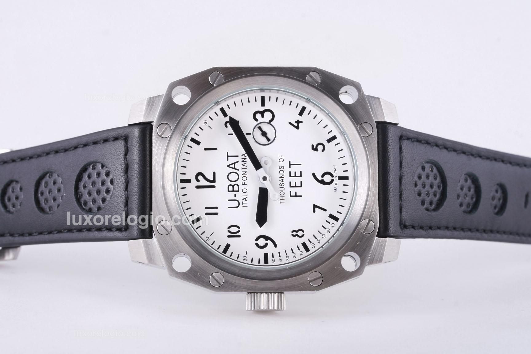 U-Boat Thousands of Feet Unitas 6497 Movement with Black Marking-Same Structure As ETA Version