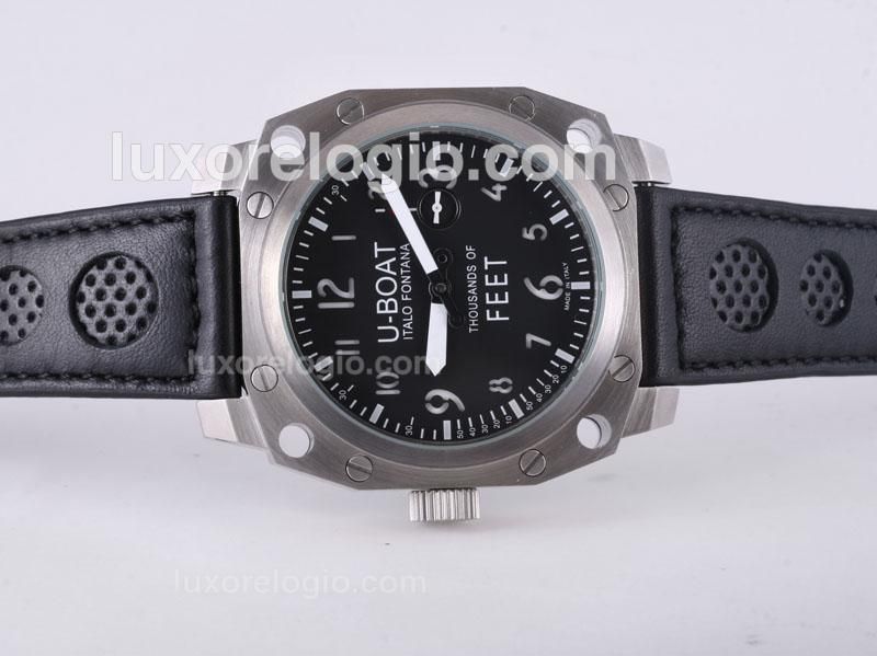 U-Boat Thousands of Feet Unitas 6497 Movement with White Marking-Same Structure As ETA Version