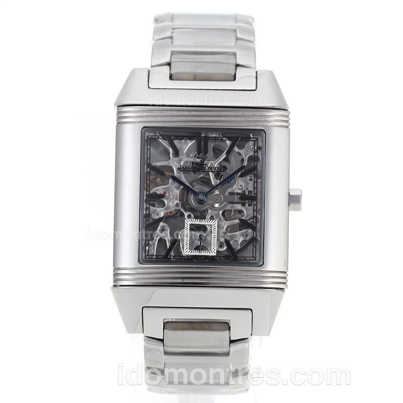 Jaeger-Lecoultre Reverso Manual Winding with Skeleton Dial S/S