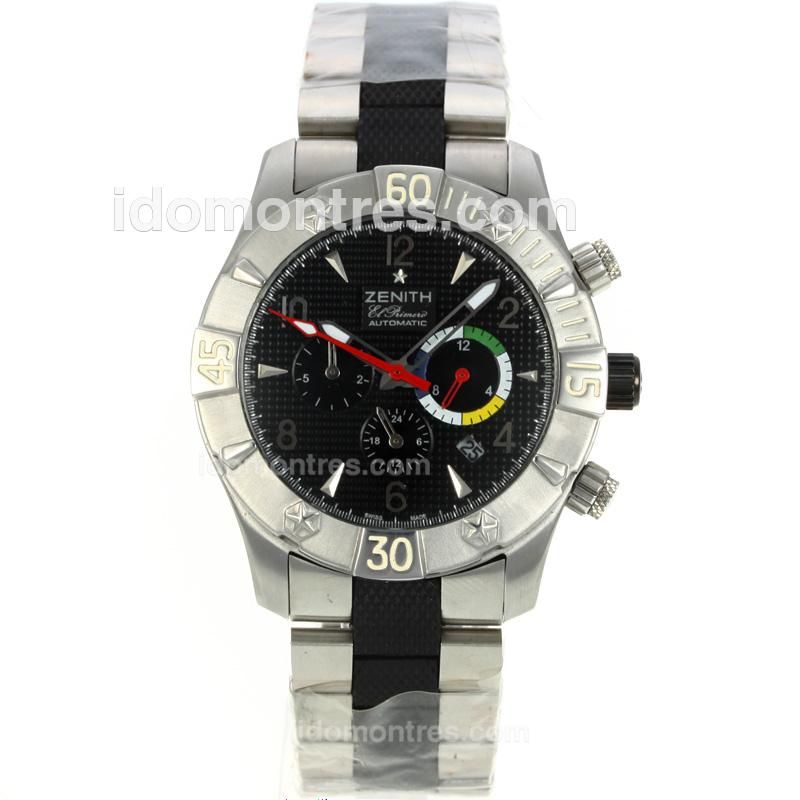 Zenith El Primero Automatic Two Tone with Black Dial