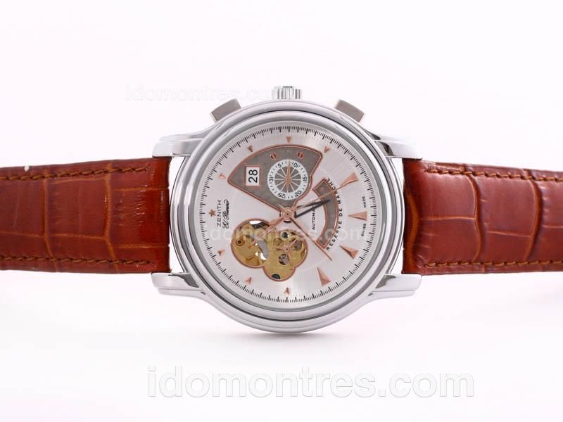 Zenith Open El Primeo Automatic with White Dial