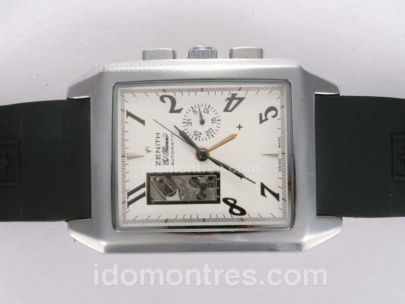 Zenith Port Royal Open Concept Automatic with White Dial