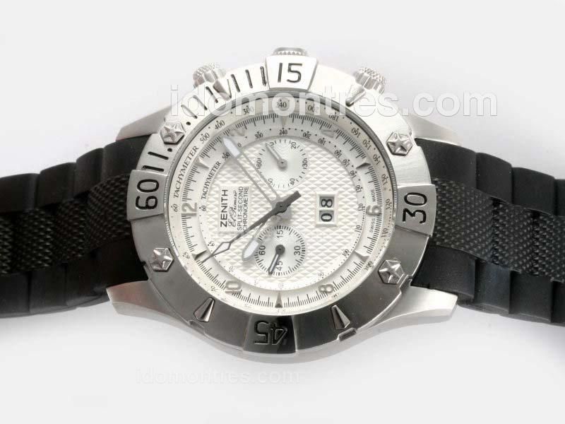 Zenith Split-Second Automatic with White Dial
