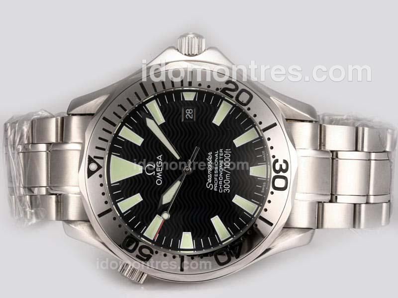 Omega Seamaster Automatic with Black Dial