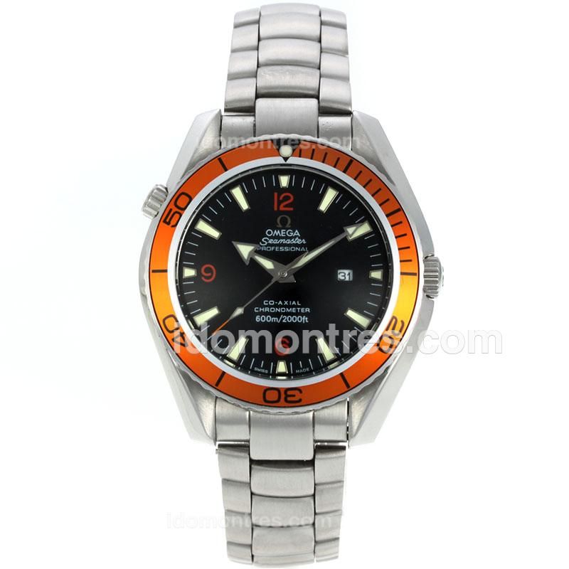 Omega Seamaster Professional Orange Bezel with Black Dial S/S