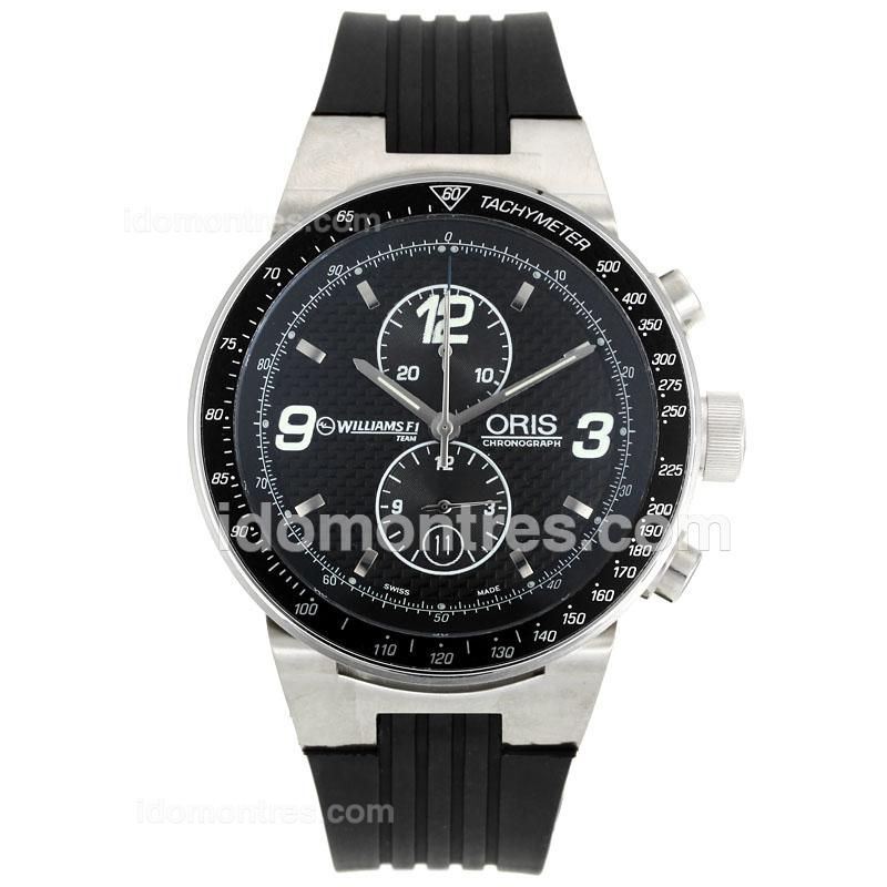 Oris Williams F1 Team Working Chronograph with Black Dial-New Version