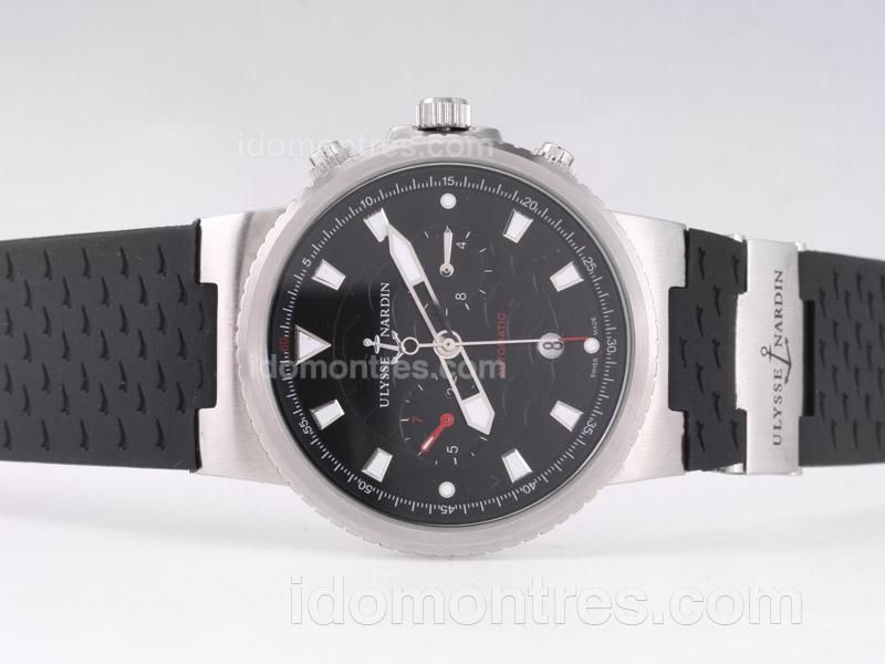 Ulysse Nardin Lelocle Suisse Automatic with Black Dial