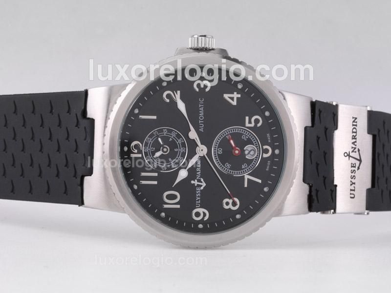 Ulysse Nardin Lelocle Suisse Automatic with Black Dial-Number Marking