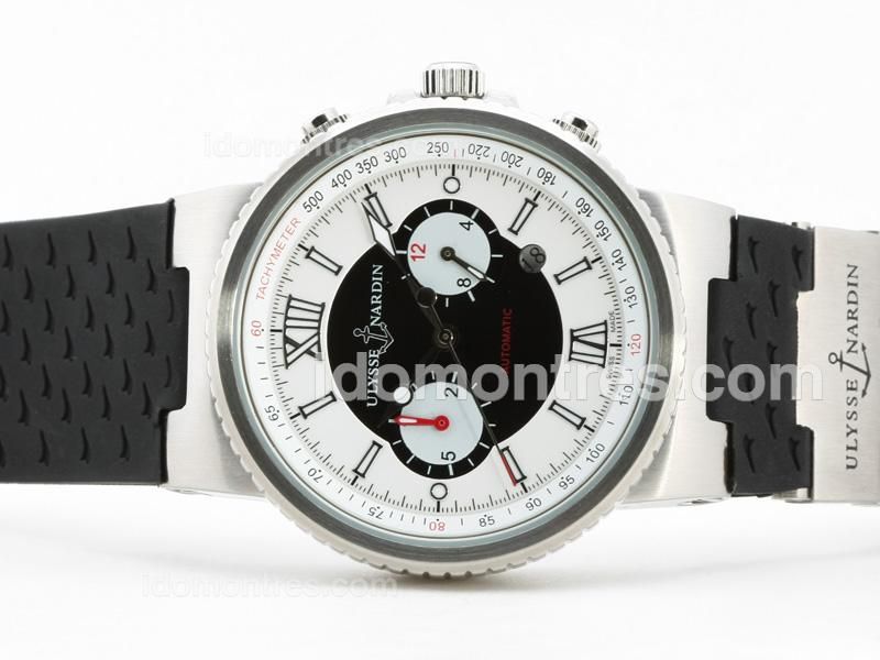 Ulysse Nardin Lelocle Suisse Automatic with Black/White Dial