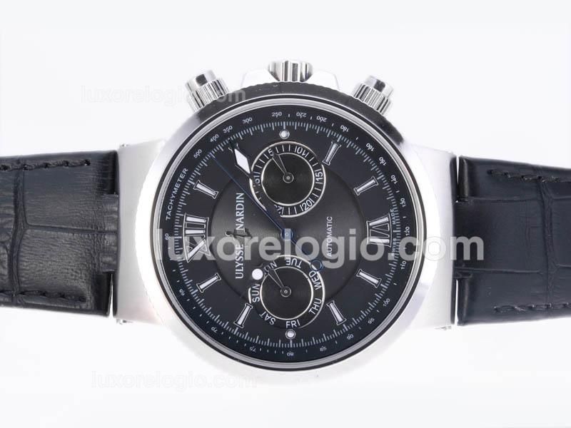 Ulysse Nardin Maxi Marine Automatic with Black Dial