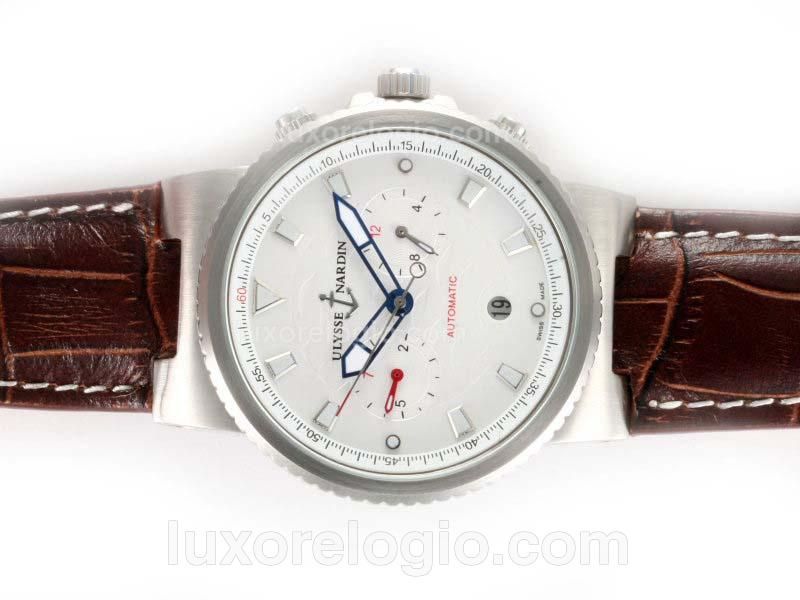 Ulysse Nardin Maxi Marine Automatic with White Dial