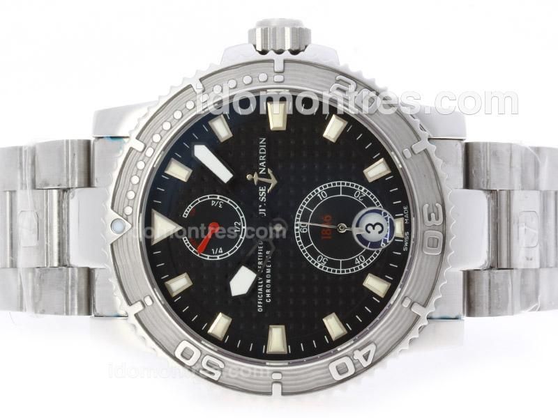 Ulysse Nardin Maxi Marine Diver Working Power Reserve Automatic with Black Dial S/S