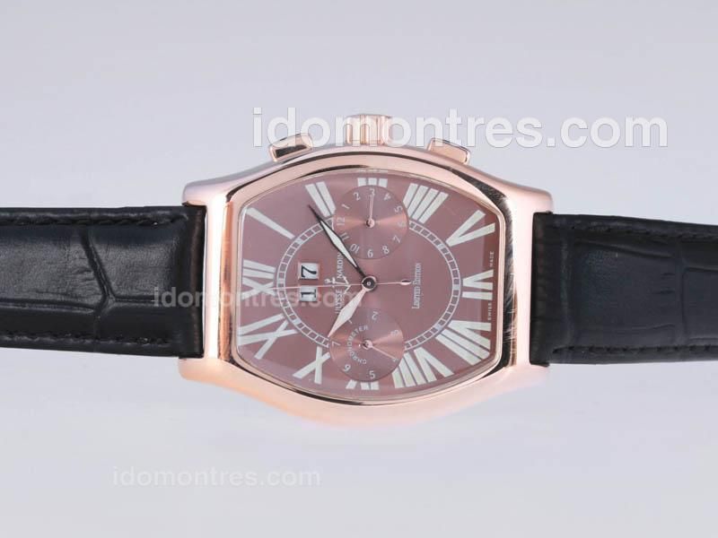 Ulysse Nardin Perpetual Ludovico Limited Edition Automatic Rose Gold Case with Brown Dial