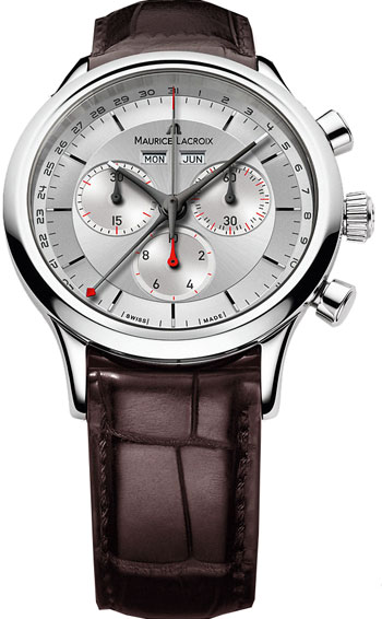 Maurice Lacroix Les Classiques Chronographe Automatique Mens Watch Model: LC1228-SS001-131