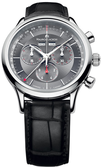 Maurice Lacroix Les Classiques Chronographe Automatique Mens Watch Model: LC1228-SS001-330