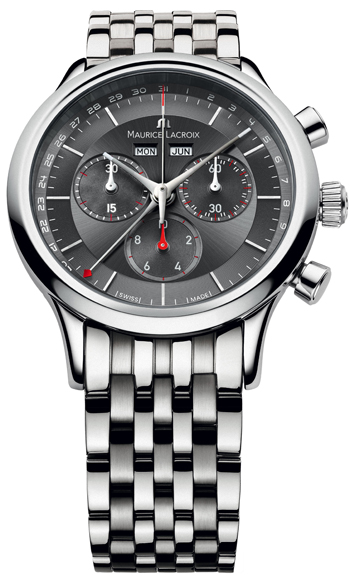 Maurice Lacroix Les Classiques Chronographe Mens Watch Model: LC1228-SS002-331