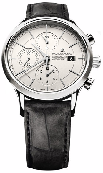 Maurice Lacroix Les Classiques Chronographe Automatique Mens Watch Model: LC6058-SS001-130