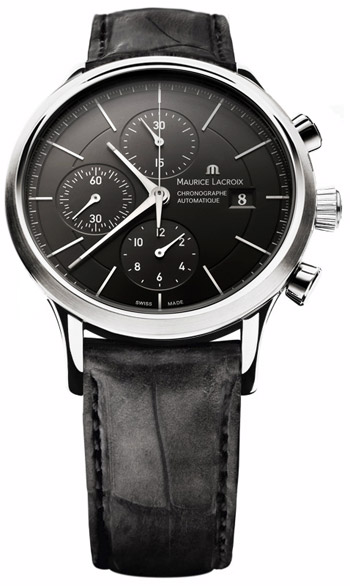 Maurice Lacroix Les Classiques Chronographe Automatique Mens Watch Model: LC6058-SS001-330
