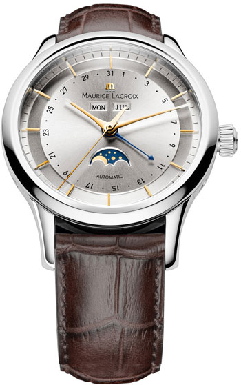 Maurice Lacroix Les Classiques Phase de Lune Mens Watch Model: LC6068-SS001-132