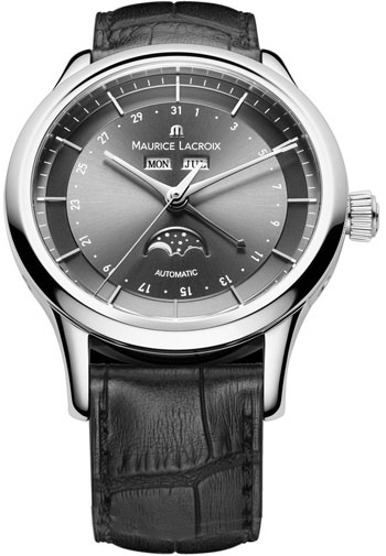 Maurice Lacroix Les Classiques Phase de Lune Mens Watch Model: LC6068-SS001-331
