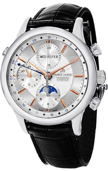 Maurice Lacroix Les Classiques Phase de Lune Mens Watch Model: LC6078-SS001-131
