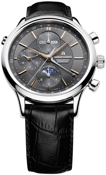 Maurice Lacroix Les Classiques Phase de Lune Mens Watch Model: LC6078-SS001-331