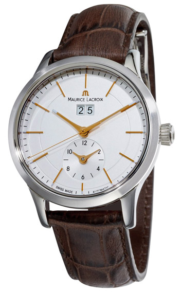 Maurice Lacroix Les Classiques Grande Date GMT Mens Watch Model: LC6088-SS001-130