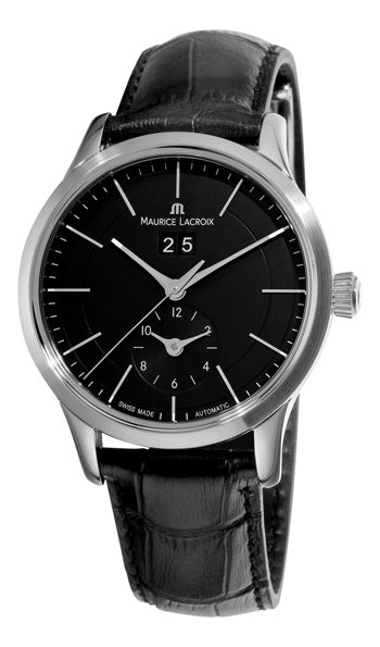 Maurice Lacroix Les Classiques Grande Date GMT Mens Watch Model: LC6088-SS001-330