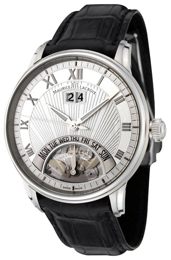 Maurice Lacroix Masterpiece Jours Retrogrades Mens Watch Model: MP6358-SS001-11E