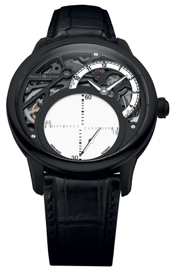 Maurice Lacroix Masterpiece Seconde Mysterieuse Mens Watch Model: MP6558-PVB01-090