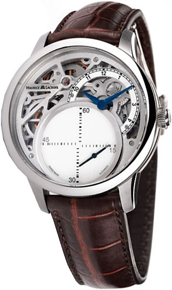 Maurice Lacroix Masterpiece Seconde Mysterieuse Mens Watch Model: MP6558-SS001-090
