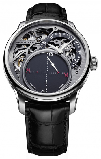 Maurice Lacroix Masterpiece Seconde Mysterieuse Mens Watch Model: MP6558-SS001-095