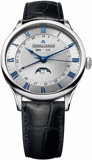 Maurice Lacroix Masterpiece Phase de Lune Mens Watch Model: MP6607-SS001-110
