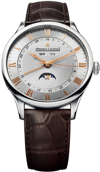 Maurice Lacroix Masterpiece Phase de Lune Mens Watch Model: MP6607-SS001-111