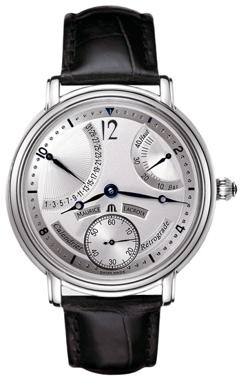Maurice Lacroix Masterpiece Calendrier Retrograde Mens Watch Model: MP7068-SS001-191