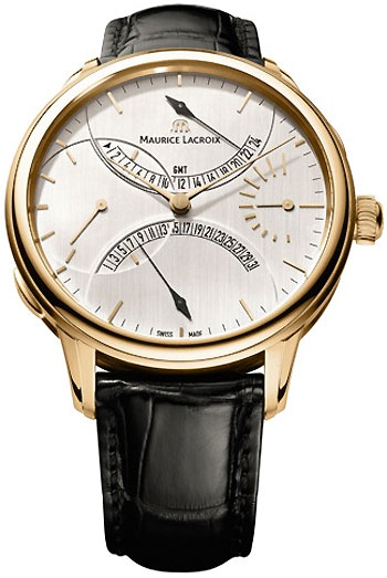 Maurice Lacroix Masterpiece Double Retrograde Mens Watch Model: MP7218-PG101-130