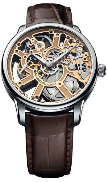 Maurice Lacroix Masterpiece Squelette New Design Mens Watch Model: MP7228-SS001-001